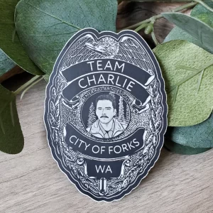 Team Charlie Swan Sticker